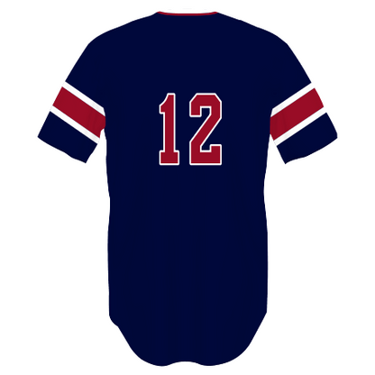 FreeStyle Sublimated Two-Button Performance Mesh Baseball Jersey