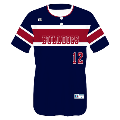 FreeStyle Sublimated Two-Button Performance Mesh Baseball Jersey