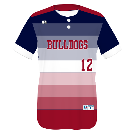 FreeStyle Sublimated Two-Button Performance Mesh Baseball Jersey