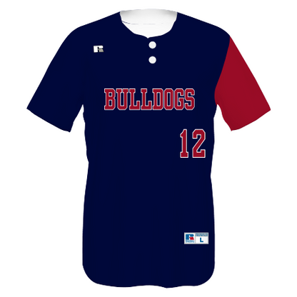 FreeStyle Sublimated Two-Button Performance Mesh Baseball Jersey