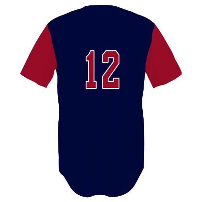 FreeStyle Sublimated Two-Button Performance Mesh Baseball Jersey