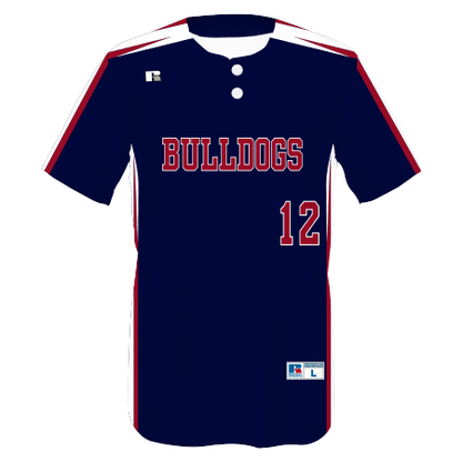 FreeStyle Sublimated Two-Button Performance Mesh Baseball Jersey