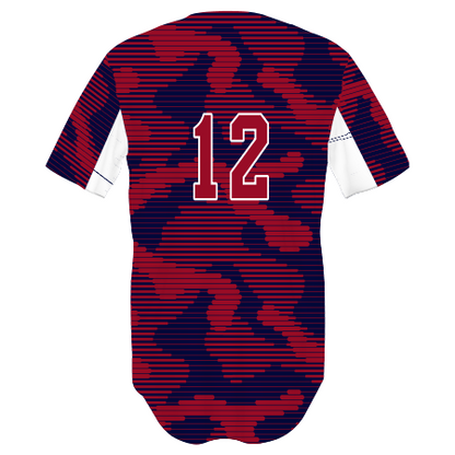 FreeStyle Sublimated Two-Button Performance Mesh Baseball Jersey
