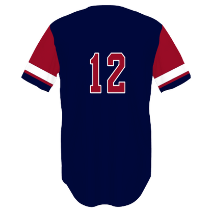 FreeStyle Sublimated Two-Button Performance Mesh Baseball Jersey
