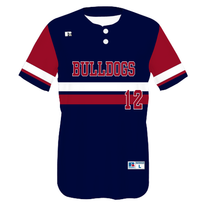 FreeStyle Sublimated Two-Button Performance Mesh Baseball Jersey