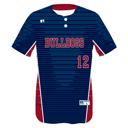 FreeStyle Sublimated Two-Button Performance Mesh Baseball Jersey