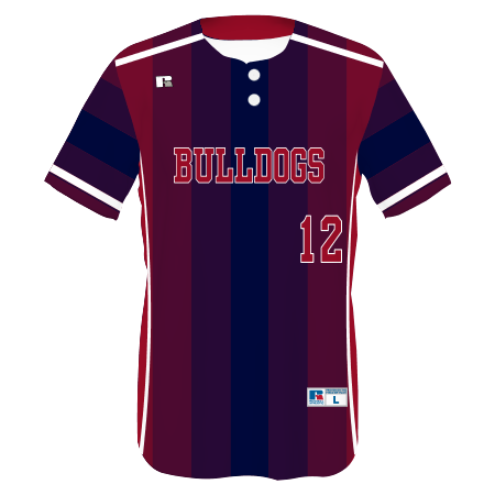 FreeStyle Sublimated Two-Button Performance Mesh Baseball Jersey