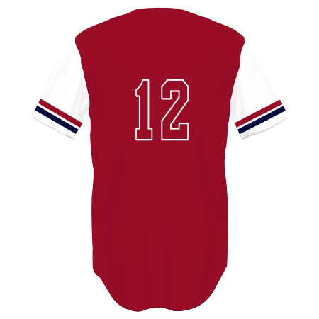 FreeStyle Sublimated Two-Button Performance Mesh Baseball Jersey