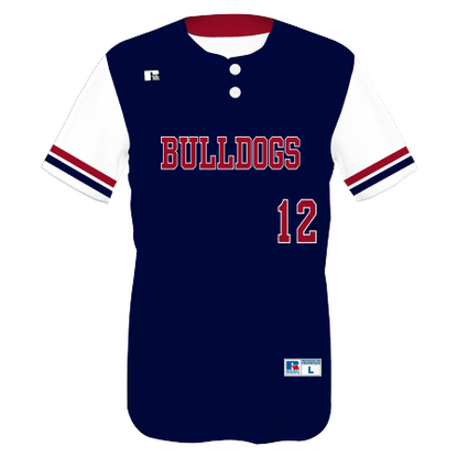 FreeStyle Sublimated Two-Button Performance Mesh Baseball Jersey