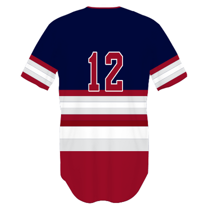 FreeStyle Sublimated Two-Button Performance Mesh Baseball Jersey