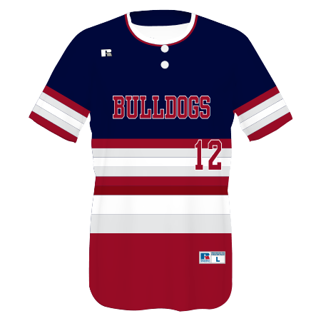 FreeStyle Sublimated Two-Button Performance Mesh Baseball Jersey