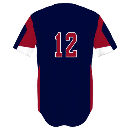 FreeStyle Sublimated Two-Button Performance Mesh Baseball Jersey