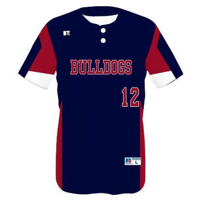 FreeStyle Sublimated Two-Button Performance Mesh Baseball Jersey