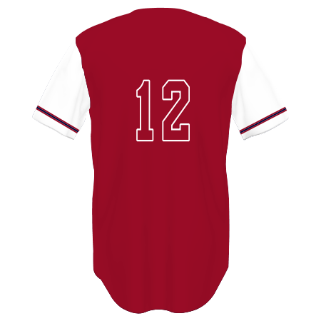 FreeStyle Sublimated Two-Button Performance Mesh Baseball Jersey