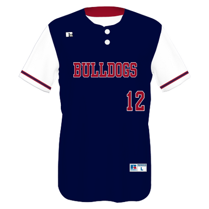 FreeStyle Sublimated Two-Button Performance Mesh Baseball Jersey
