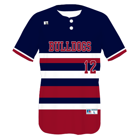 FreeStyle Sublimated Two-Button Performance Mesh Baseball Jersey