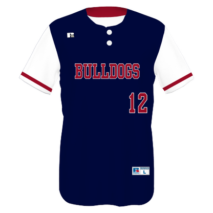 FreeStyle Sublimated Two-Button Performance Mesh Baseball Jersey