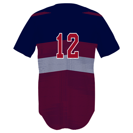 FreeStyle Sublimated Two-Button Performance Mesh Baseball Jersey