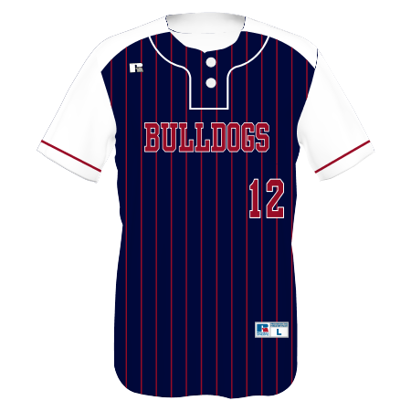 FreeStyle Sublimated Two-Button Performance Mesh Baseball Jersey