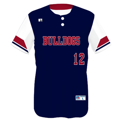 FreeStyle Sublimated Two-Button Performance Mesh Baseball Jersey