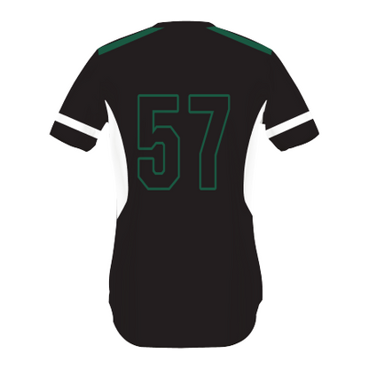 Youth FreeStyle Sublimated V-Neck Performance Mesh Baseball Jersey