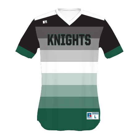 Youth FreeStyle Sublimated V-Neck Performance Mesh Baseball Jersey