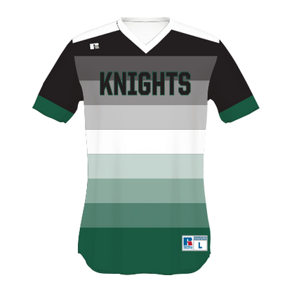 Youth FreeStyle Sublimated V-Neck Performance Mesh Baseball Jersey