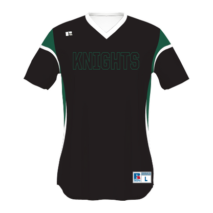 Youth FreeStyle Sublimated V-Neck Performance Mesh Baseball Jersey