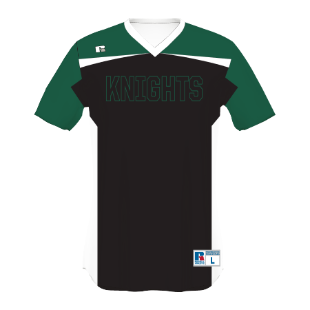 Youth FreeStyle Sublimated V-Neck Performance Mesh Baseball Jersey