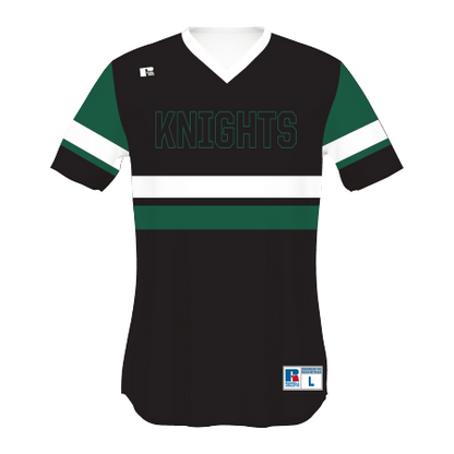 Youth FreeStyle Sublimated V-Neck Performance Mesh Baseball Jersey