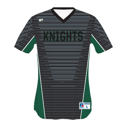 Youth FreeStyle Sublimated V-Neck Performance Mesh Baseball Jersey
