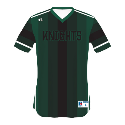 Youth FreeStyle Sublimated V-Neck Performance Mesh Baseball Jersey