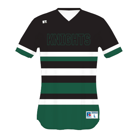 Youth FreeStyle Sublimated V-Neck Performance Mesh Baseball Jersey