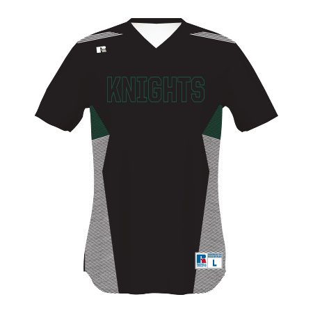 Youth FreeStyle Sublimated V-Neck Performance Mesh Baseball Jersey