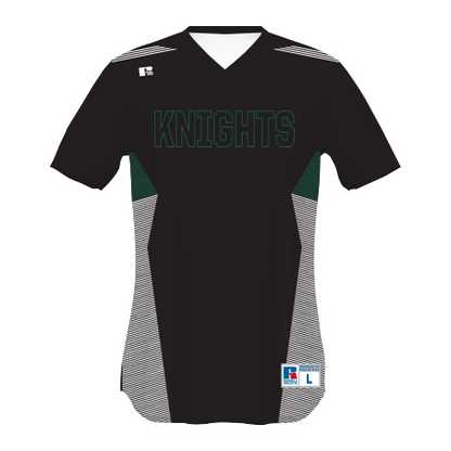 Youth FreeStyle Sublimated V-Neck Performance Mesh Baseball Jersey