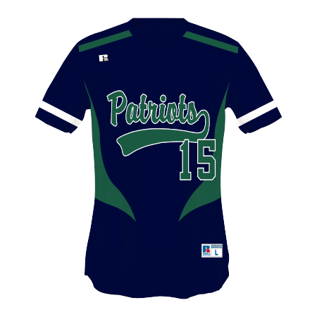 FreeStyle Sublimated V-Neck Performance Mesh Baseball Jersey