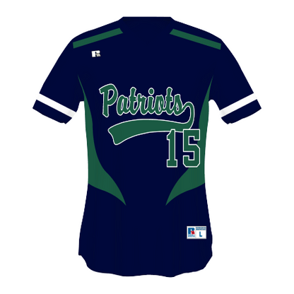 FreeStyle Sublimated V-Neck Performance Mesh Baseball Jersey