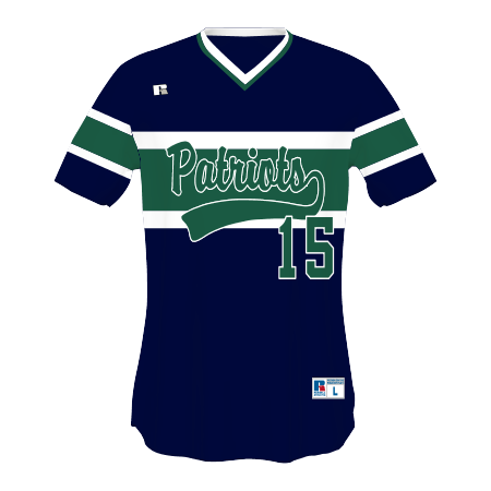 FreeStyle Sublimated V-Neck Performance Mesh Baseball Jersey