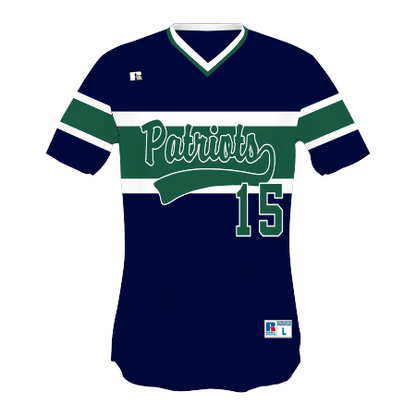 FreeStyle Sublimated V-Neck Performance Mesh Baseball Jersey