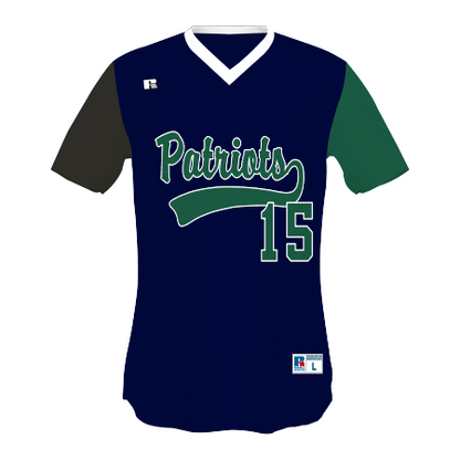 FreeStyle Sublimated V-Neck Performance Mesh Baseball Jersey