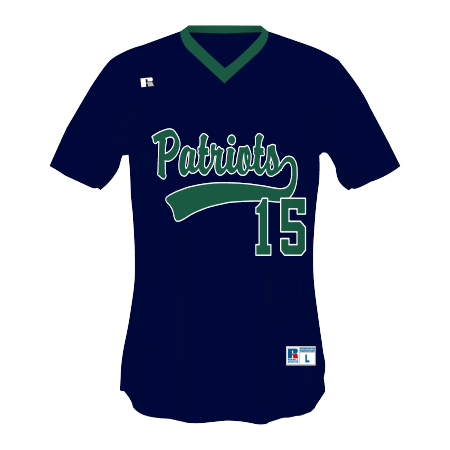 FreeStyle Sublimated V-Neck Performance Mesh Baseball Jersey