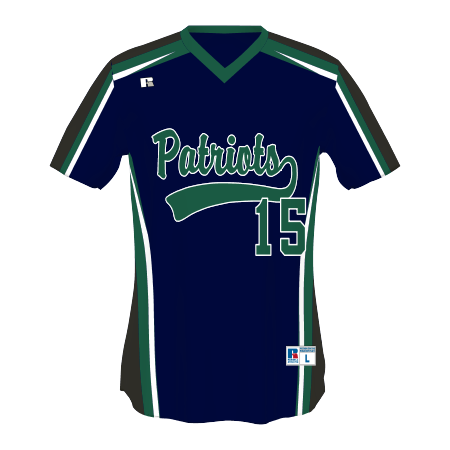 FreeStyle Sublimated V-Neck Performance Mesh Baseball Jersey