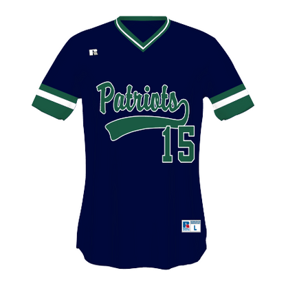 FreeStyle Sublimated V-Neck Performance Mesh Baseball Jersey