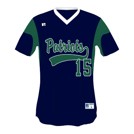 FreeStyle Sublimated V-Neck Performance Mesh Baseball Jersey