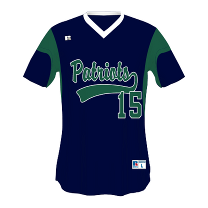FreeStyle Sublimated V-Neck Performance Mesh Baseball Jersey