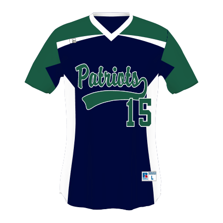 FreeStyle Sublimated V-Neck Performance Mesh Baseball Jersey