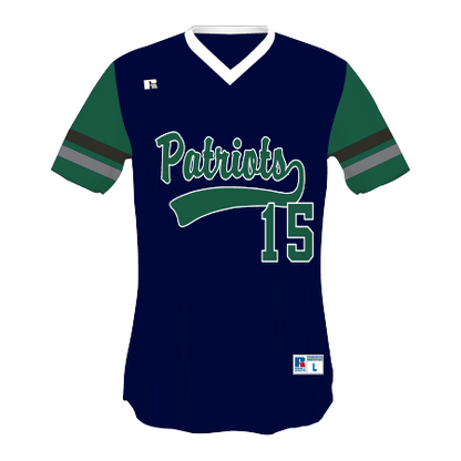 FreeStyle Sublimated V-Neck Performance Mesh Baseball Jersey