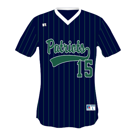 FreeStyle Sublimated V-Neck Performance Mesh Baseball Jersey