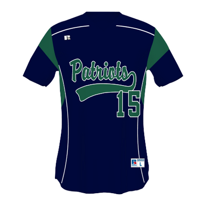 FreeStyle Sublimated V-Neck Performance Mesh Baseball Jersey