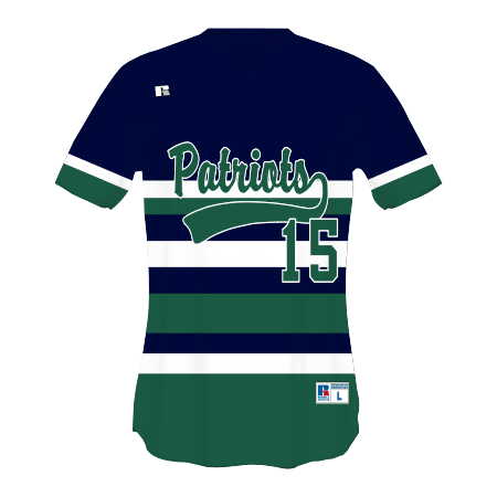 FreeStyle Sublimated V-Neck Performance Mesh Baseball Jersey